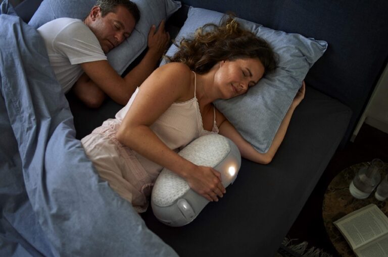 married couple sleeping