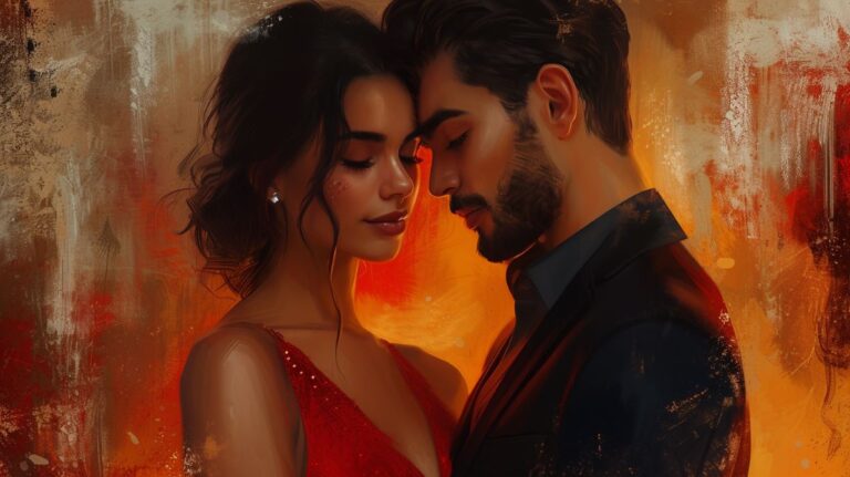 beautiful couple in love, manifesting your twin flame