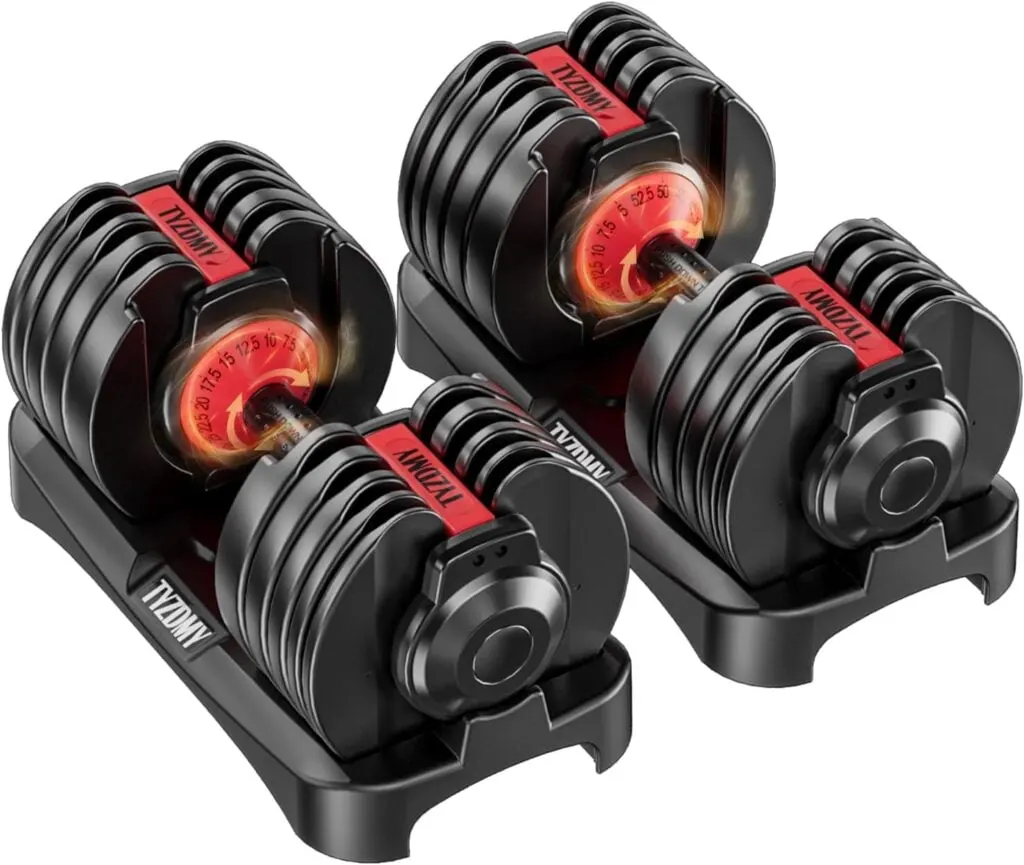 adjustable dumbells